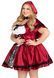 Эротический костюм Красной шапочки Leg Avenue Gothic Red Riding Hood 3X&ndash;4X, платье, накидка SO9127 фото 8