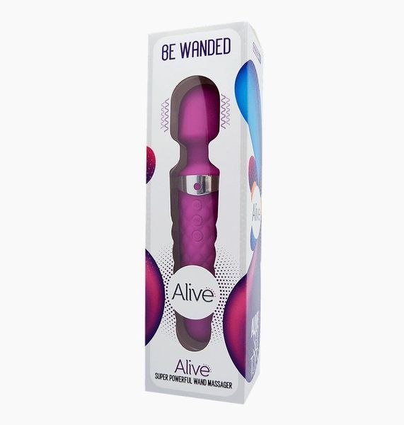 Мінівібромасажер Alive Be Wanded Purple SO4475