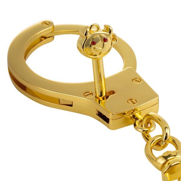 Наручники LOCKINK Pretty-sub Handcuffs, золотисті, металеві, можна відкрити без ключа SX0896