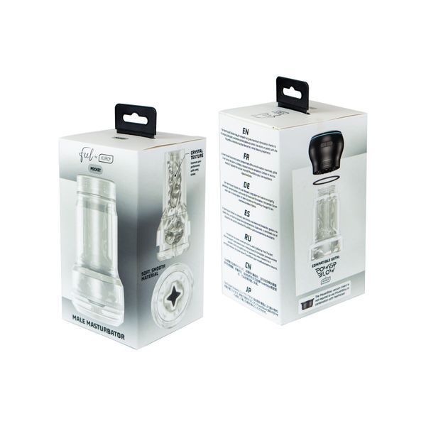 Мастурбатор Kiiroo Feel Pocket Crystal совместим с PowerBlow SX2239