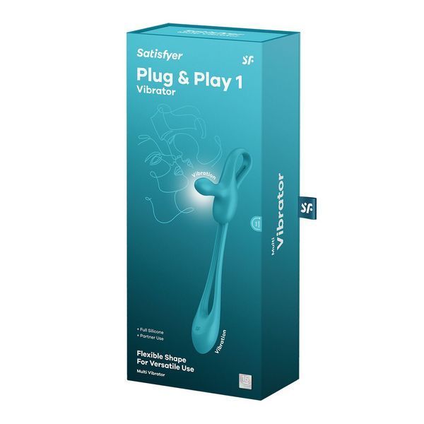 Мультивібратор Satisfyer Plug & Play 1, для неї та для нього, 2 мотори SX0542