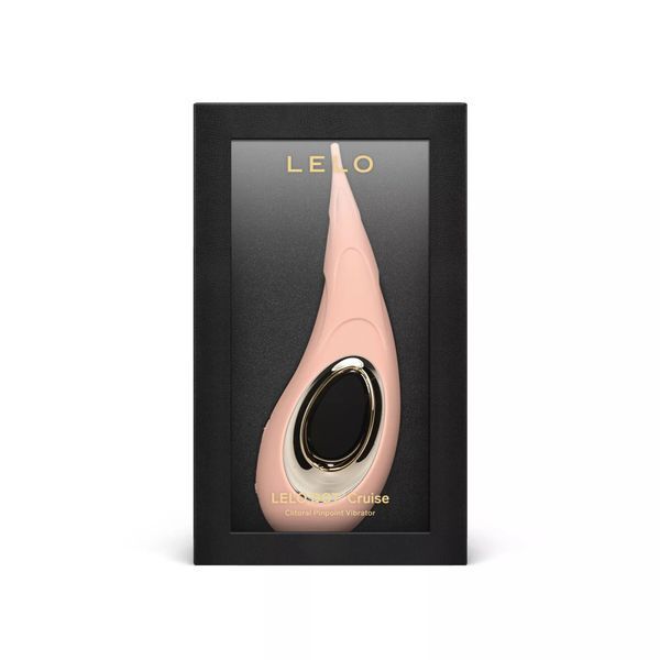 Кліторальний вібратор LELO DOT Cruise Peach Please, точкова стимуляція, технологія Infinite Loop SX3042