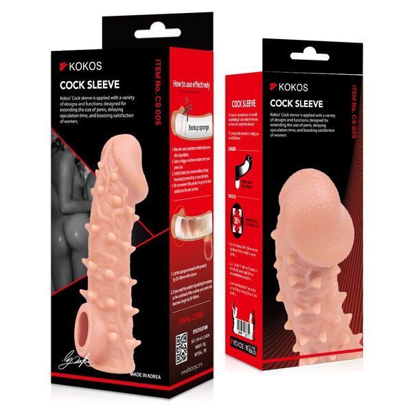 Насадка на член Kokos Cock Sleeve CS 005 L SX1460