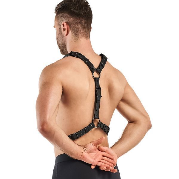 Портупея Bedroom Fantasies: Max Bondage Harness, черная SO8829