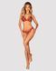 Комплект Obsessive Ms Merrilo 2-pcs set, XS/S, мягкий бюстгальтер и трусики с доступом и помпоном. SX1159 фото 1