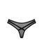 Трусики-стринги полупрозрачные Obsessive Roxelia thong XL/2XL SO9076 фото 4