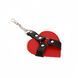 Брелок на карабине для ключей Art of Sex Chained Heart, Красный SX2338 фото 3