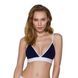 Спортивный топ с двойными бретелями Passion PS007 TOP M, navy blue SO4268 фото 1