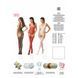 Бодистокинг Passion BS051 red, комбинезон, имитация чулок и боди PBS051R фото 5