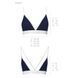 Спортивный топ с двойными бретелями Passion PS007 TOP M, navy blue SO4268 фото 6