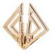 Затискачі для сосків з важкою підвіскою LOCKINK Adjustable Nipple Clamps with Heavy Pendant, під золото SX0846 фото 2