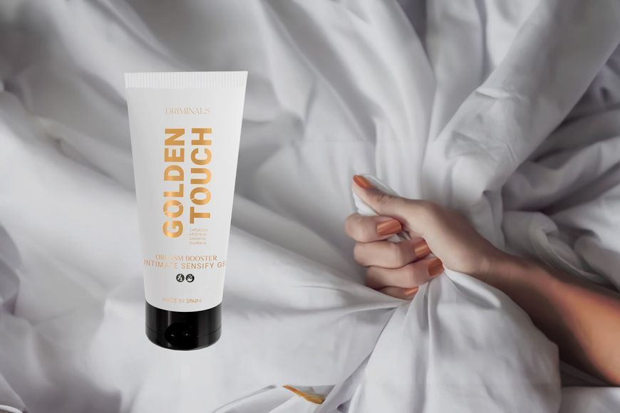 Возбуждающий гель для клитора Driminals Golden Touch Orgasm Booster, 30 мл, разогрев и покалывание SX0682