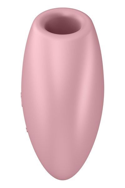 Вакуумний стимулятор-серце з вібрацією Satisfyer Cutie Heart Light Red SO6286