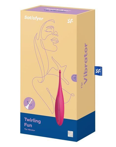 Вібратор для клітора Satisfyer Twirling Fun Magenta SO5420