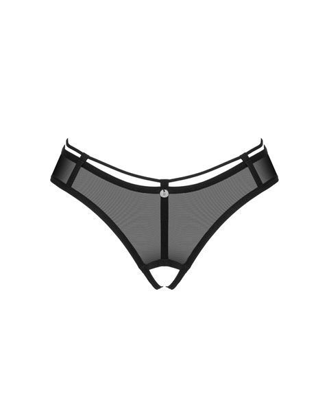 Трусики-стринги с открытым доступом Obsessive Roxelia crotchless thong XS/S SO9077