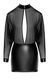 Сукня Noir Handmade F348 Powerwetlook and tulle dress - 6XL SX2097 фото 5