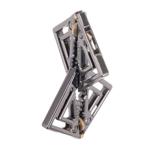 Затискачі для сосків з важкою підвіскою LOCKINK Adjustable Nipple Clamps with Heavy Pendant, під срібло SX0847