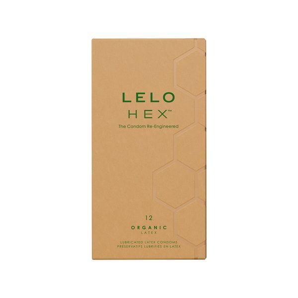 Презервативы LELO HEX Condoms Organic 12 Pack, тонкие и суперпрочные SX3043
