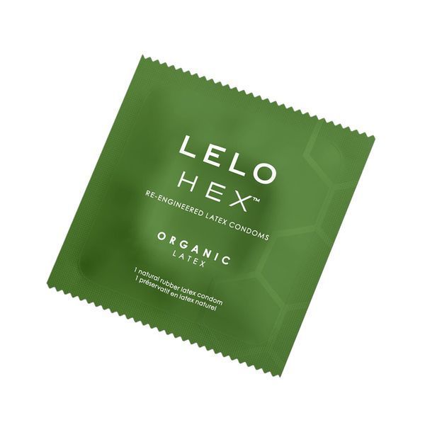 Презервативы LELO HEX Condoms Organic 12 Pack, тонкие и суперпрочные SX3043