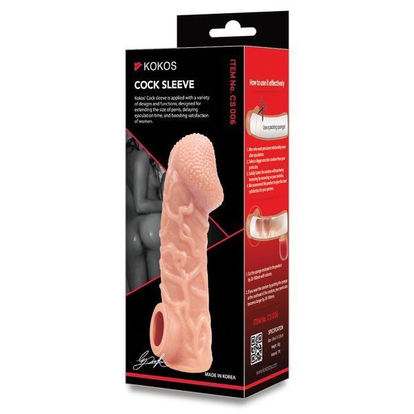 Насадка на член Kokos Cock Sleeve CS 006 M SX1461