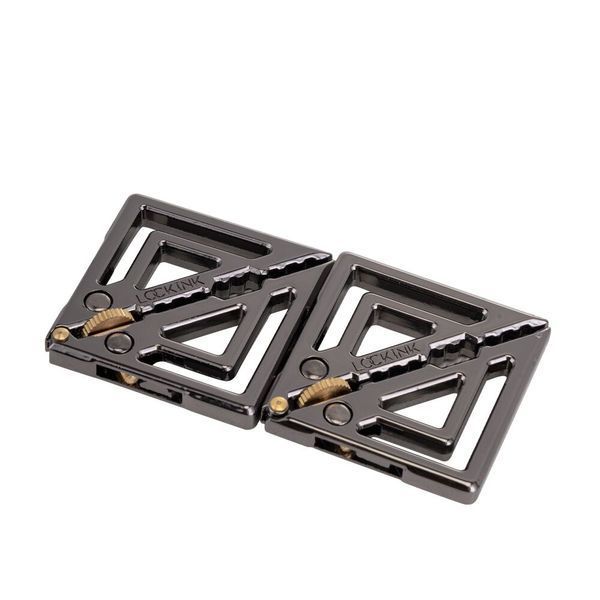Затискачі для сосків з важкою підвіскою LOCKINK Adjustable Nipple Clamps with Heavy Pendant, під срібло SX0847