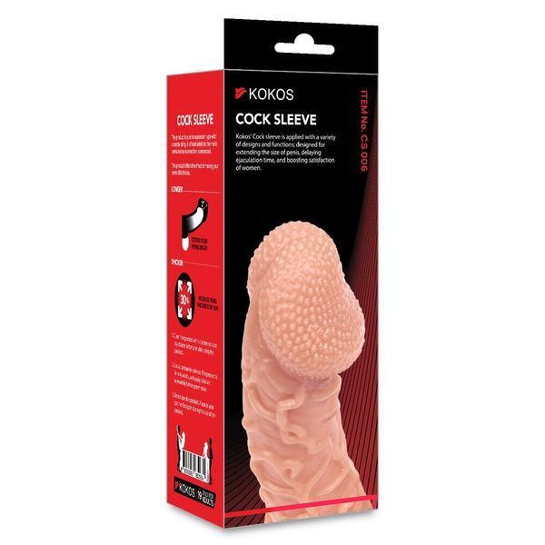 Насадка на член Kokos Cock Sleeve CS 006 M SX1461