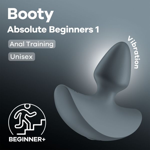 Анальна вібропробка Satisfyer Booty Absolute Beginners 1, для початківців SX2695