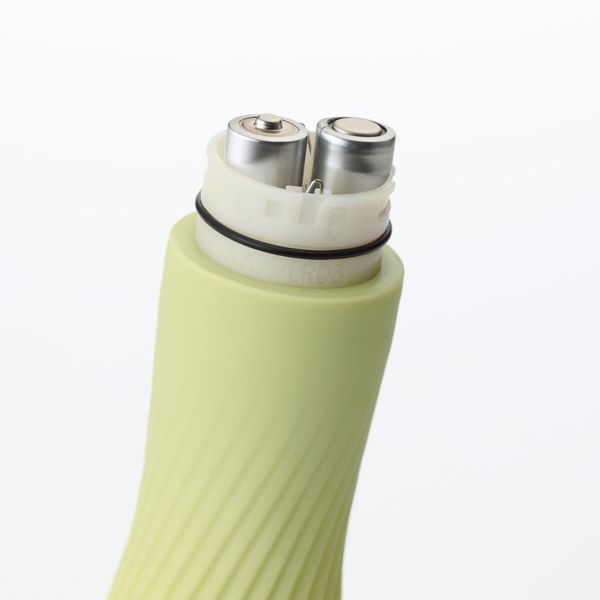 Вібратор IROHA ZEN Matcha з ніжною ребристою поверхнею SO4913