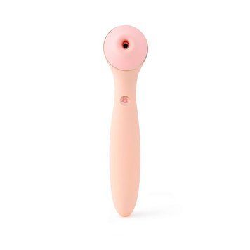 Вакуумний стимулятор з вібратором KISSTOY Polly Max Pink SO9558