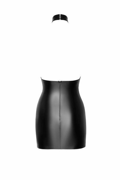 Платье Noir Handmade F311 Eros, XXL, black, мини, юбка под латекс, верх &mdash; сетка, открытая спина SX0307