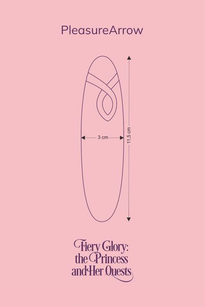 Мінівібратор FairyGasm PleasureArrow violet SX0639