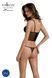 Комплект Passion KERRIA SET black, XXL/XXXL сетка+кружево, бюстье и стринги SX0493 фото 2