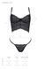 Комплект Passion KERRIA SET black, XXL/XXXL сетка+кружево, бюстье и стринги SX0493 фото 5
