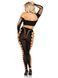Кроп-топ с длинными рукавами и леггинсы Leg Avenue Seamless Cut-Out Crop Top and Legging One Size Black SX2772 фото 6