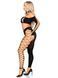 Кроп-топ с длинными рукавами и леггинсы Leg Avenue Seamless Cut-Out Crop Top and Legging One Size Black SX2772 фото 5