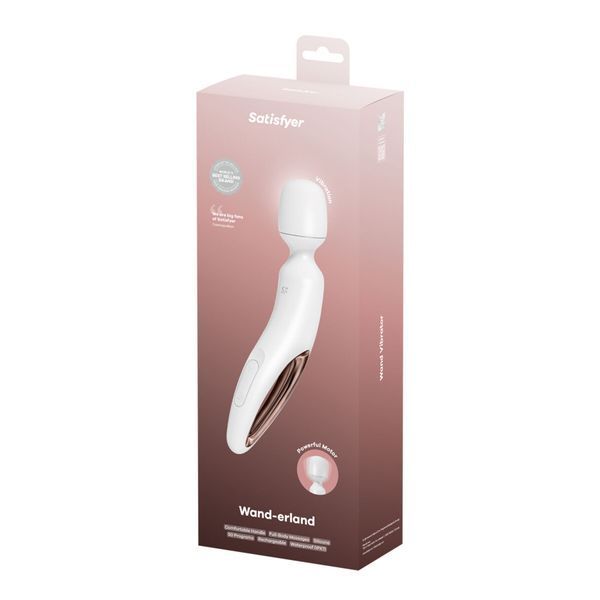 Вибромассажер Satisfyer Wand-erland (White/Rosegold) SX2697