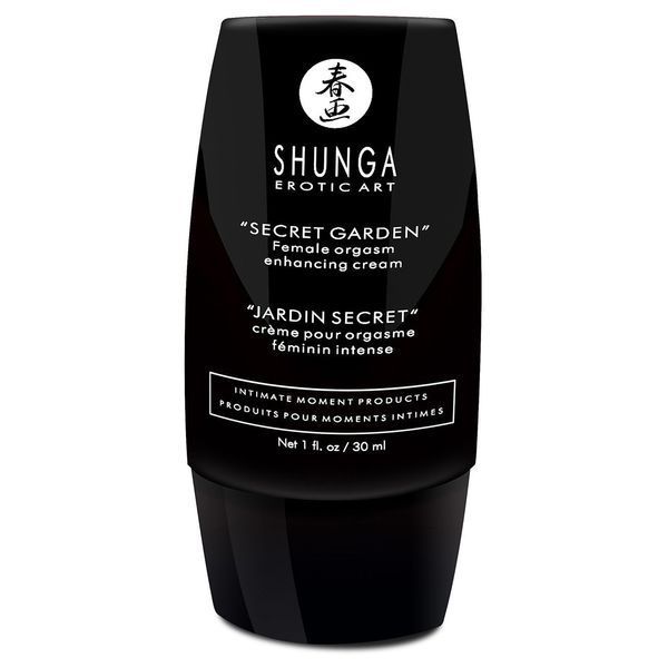 Стимулирующий гель для клитора Shunga Secret Garden (30 мл), разогревание, покалывание SO2525