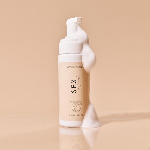 Пена для интимной гигиены Bijoux Indiscrets Sex Au Naturel Prebiotic Intimate Wash Gentle Foam 150мл SX3249
