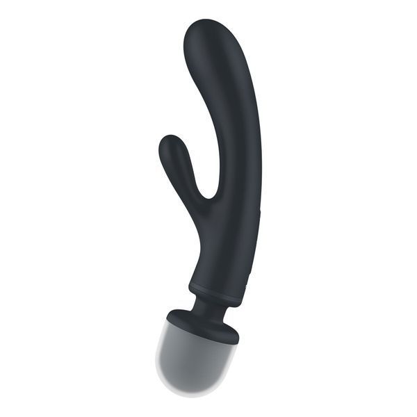 Вибратор-кролик с вибромассажером Satisfyer Triple Lover Grey, 3 мотора SO8789