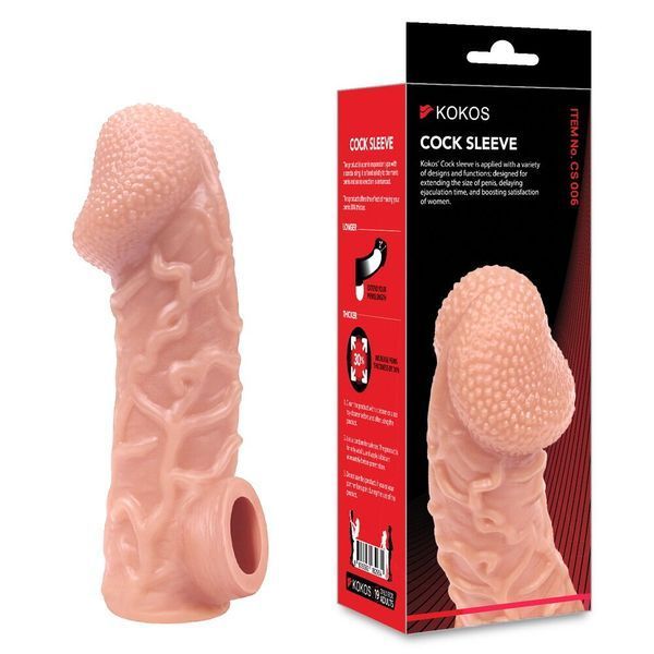 Насадка на член Kokos Cock Sleeve CS 006 L SX1462