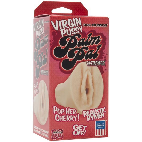 Мастурбатор-вагина девственницы Doc Johnson Virgin Pussy Palm Pal - ULTRASKYN SO4539