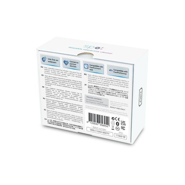 Интерактивное виброяйцо Kiiroo Spot SX2241