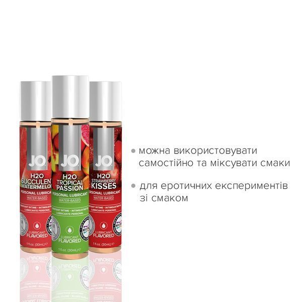 Набір JO Tri-Me Triple Pack &mdash; Flavors (3&times;30 мл) три різні смаки оральних змазок SO2840