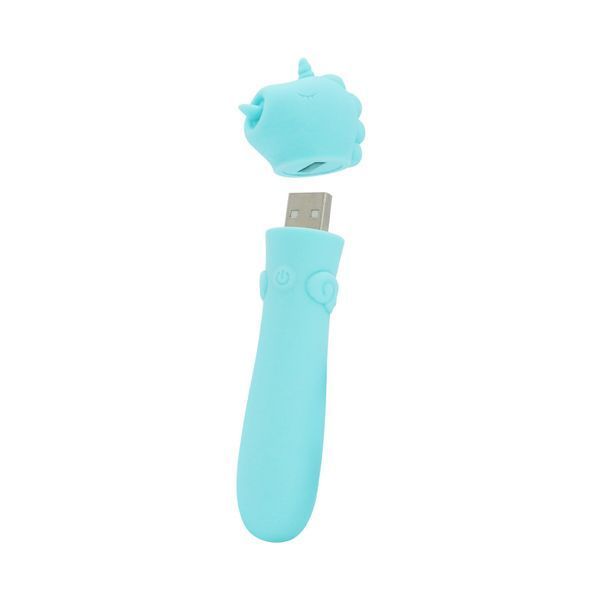 Вибратор-единорожка Unihorn USB Bullet &ndash; Mount'n Peak, вибропуля, USB-зарядка, 10 режимов SX2871