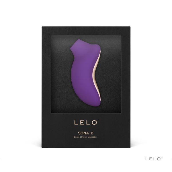 Звуковой стимулятор клитора LELO SONA 2 Purple, 12 режимов SO8102