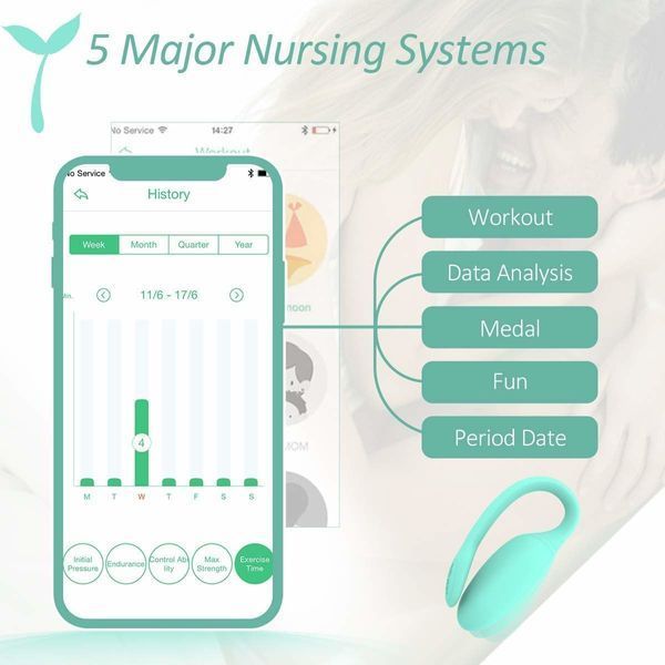 Смарт-тренажер Кегеля Magic Motion Kegel Rejuve, бюджетный вариант, для тренировок и удовольствия SO3114