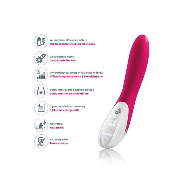 Вібратор Mystim Elegant Eric Pink SX3183