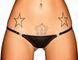 Трусики с мокрым эффектом Noir Handmade P005 Panties M, открываются сбоку SX0008 фото 4