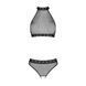 Белье с открытым доступом Passion MOONLIGHT SET S/M black, топ, стринги SO8452 фото 3