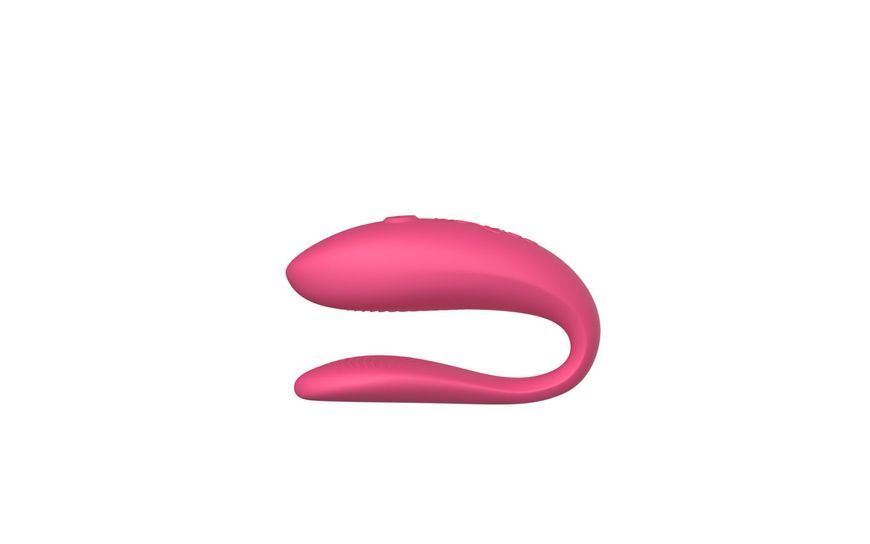 Смарт-вібратор для пар We-Vibe Sync Lite Pink, 10 віброрежимів, можна поєднувати з проникним сексом SO8766